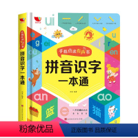 [点读发声]会说话的拼音识字一本通 [正版]拼音识字一本通会说话的识字大王手指点读发声书 拼音学习神器3-6岁有声书幼儿