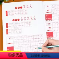 [上册+下册]同步生字练字帖 小学一年级 [正版]同步字帖人教版一年级二年级三小学生练字帖字帖上册每日一练笔画笔顺练语文