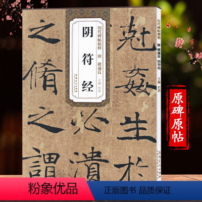 [正版]大字阴符经 褚遂良字帖楷书毛笔书法练习 初学者入门成人学生练字临摹古帖字帖范本书籍历代碑帖精粹诸遂良楷书字帖