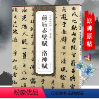 [正版]历代碑帖精粹--元 赵孟頫 前后赤壁赋 洛神赋 安徽美术