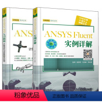 [正版]ANSYSCFD入门指南计算流体力学基础及应用+ANSYS Fluent 实例详解 2册 工程流体仿真计算应用