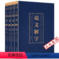 [正版]说文解字完整版无删减全套4本(博文)许慎撰原版未删减彩色详解古代汉语字典古文字字典咬文嚼字细说汉字的故事图解画