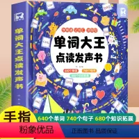 单词大王点读发声书 [正版]单词大王点读发声书 英语启蒙点读书幼儿有声读物 会说话的早教有声书3-6-7岁儿童书