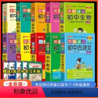 十本套装 初中通用 [正版]2024新版 PASS绿卡图书 图解速记初中数理化公式 全彩版 初中数学物理化学公式定律口袋