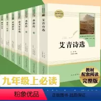 人民教育出版社《艾青+水浒传+泰戈尔+世说新语+聊斋+唐诗三百首》全套 [正版]艾青诗选水浒传人民教育出版社九年级上册必