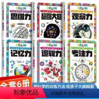 《中国学生智力升级全书》=6册 [正版]中国学生智力升级全书全6册观察力超强大脑专注力思维力逻辑力记忆力《地质出版社》小