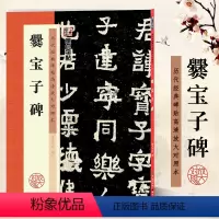 爨宝子碑 [正版]爨宝子碑 历代经典碑帖高清放大对照本 字帖 成人隶书楷书书法毛笔临摹字帖 选例字米字格放大附简体旁注
