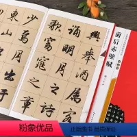 [正版]赵孟頫前后赤壁赋 全文米字格高清放大彩印本 附简体注释 名家墨宝选粹临帖放大本 赵体行书书法碑帖初学入门毛笔练