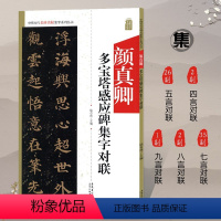 [正版]颜真卿多宝塔碑集字对联 历代名碑名帖集字系列丛书 颜体唐楷楷书书法毛笔字帖附简体旁注 安徽美术出版社