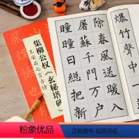 [正版]柳公权玄秘塔碑集字古诗 王安石七言 翰墨诗词大汇 柳体楷书集字帖书法米字格毛笔练字帖 安徽美术出版社
