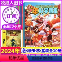 B[送《漫虫记》盒装全10册]全年订阅2024年1-12月共12期 [正版]1-8月全年/半年订阅少年科学画报杂志2