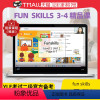 [正版]fun skills 3/4级别视频课程 含60个课时录播课 剑桥少儿英语