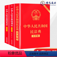 [正版]民法典+刑法+大字版全套三本新修订中华人民共和国民法典刑法典实用版法律书籍包含刑法修正案十一中国法制出