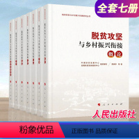 [正版]脱贫攻坚与乡村振兴衔接研究丛书全套七册 本脱贫攻坚与乡村振兴概论+人才+生态+文化+产业+组织+基层案例评析