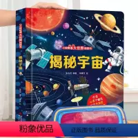 揭秘宇宙 [正版]小眼睛看大世界 揭秘系列儿童翻翻书揭秘宇宙太空立体书儿童3d立体书绘本故事书航天书揭秘昆虫十二生肖 小