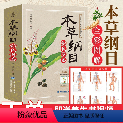 [正版]本草纲目李时珍原版全套彩图版 中医书籍大全中药草药图解大全图书 中医基础理论书医学类书籍中医名著中草药大全书赠