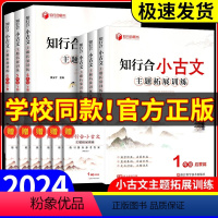 知行合小古文+知行合阅读 上册 小学二年级 [正版]2024春新版知行合小古文主题拓展训练一二三四五六年级上下册人教版小