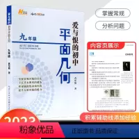 平面几何 九年级 初中通用 [正版]2023版爱与恨的初中平面几何七八九年级初中数学奥数思维拓展培优新方法拔尖特训竞赛数