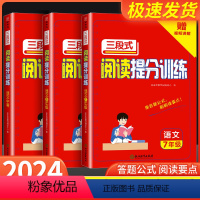 [语文]阅读提升训练 九年级 [正版]2023秋 语文三段式阅读提分训练 初中七7八8九9年级阅读理解专项训练书人教版同