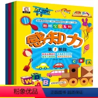 [正版]全4册聪明宝宝系列 感知力训练书 专注力训练书 幼儿3-4-5-6岁左右脑全脑思维游戏大书 儿童益智早教书籍