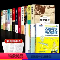 [新版15册]初中阅读+名著导读 [正版]初中必读名著十二本 初一课外阅读书籍上册语文中考读物全套中学生老师朝花夕拾鲁迅