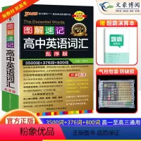 25新版:英语词汇3500词(乱序版) 高中通用 [正版]2025新高中英语词汇3500词乱序版高考同步单词词典随身记绿