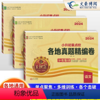 重点学校考前突破密卷[语数英3本] 小学升初中 [正版]2024版王朝霞小升初真题卷试卷各地真题精编试卷小升初真题卷小升