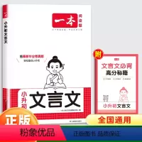 小升初文言文 小学升初中 [正版]2025版小学生小升初文言文语文古诗文通六年级升七年级初一衔接必背古诗词阅读与训练全国