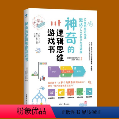 [正版]BK神奇的逻辑思维游戏书 儿童编程训练6-12岁益智左右脑全