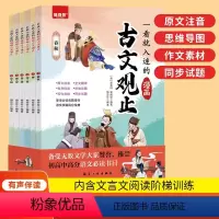 一看就入迷的古文观止(全6册) [正版]抖音同款一看就入迷的古文观止全套6册漫画版写给青少年的小学生初中生高中读书趣说古
