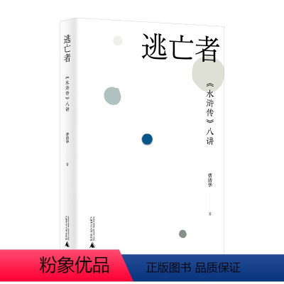 [正版]逃亡者水浒传八讲解读水浒中的那些人藏于情节背后的江湖不远人性内涵和社会本质闲看水浒品读书籍