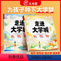 走进大学城(上册+下册) [正版]斗半匠走进大学城少年版成为学霸从大学选起高考志愿填报指南中国名校大学介绍书211/98