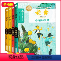 [正版套装4册]大师童书系列-老舍 [正版]老舍散文小说全集4册小坡的生日/正红旗下/宝船/牛天赐传大师童书系列6-12