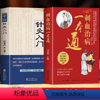 [正版]2册 刺血治病一本通+中医针灸入门 中国民间刺血术中医书籍 针灸临床治疗学人体经络穴位针灸刺血疗法课程 针灸大