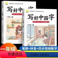 [2本]一年级上下册❤️语文 小学通用 [正版]抖音同款写好中国字字帖正楷临摹一二三四年级上下册五六年级小学生语文硬