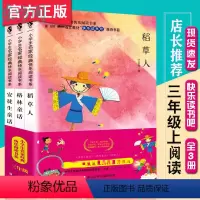 [正版]书籍快乐读书吧三年级上册 全套3册 稻草人书 安徒生童话格林童话必读经典书目 叶圣陶全集上 小学小学生课外阅读