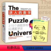 [正版]迷人的数学:315个烧脑游戏玩通数学史2024新版315个经典游戏开发大脑潜能玩通数学史大脑游戏数学思维训练一