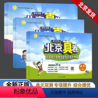 六年级语文+数学+英语上册 小学六年级 [正版]2024版单元双测北京真卷六年级上下册语文数学英语北京版小学6年级英语同