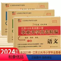 语文+数学+英语 3册 江苏专用 小学升初中 [正版]江苏超能学典2024新版江苏省小升初考生适用小学毕业升学真卷精编