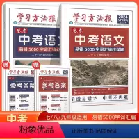 2本套装 全国通用 [正版]2024版学习方法报卷恋七八九年级中考语文 易错5000字词汇编必刷题中考易错5000字词汇