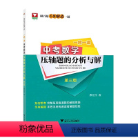 [正版]一题一课 中考数学压轴题的分析与解 第3版 惠红民著 中考数学刷题练 中考数学解题方法 中考数学总复习浙大数学