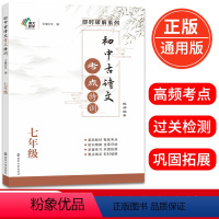 [正版] 初中古诗文考点特训(七年级) 高频考点 详解高频考点 突出重点难点 过关检测 紧扣知识要点 强化针对练习 巩