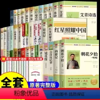 [送读练考]初中必读名著全套36册 [正版]全套36册 初中必读的三十六本名著 朝花夕拾和西游记鲁迅原著上册课外书初一7