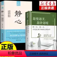[正版]全套2册越慢越美,越静越暖慢一点静才能发现幸福的全部细节心灵鸡汤青春文学书籍书排行榜 控制情绪管理调整心态