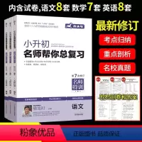 [推荐 3本套]小升初总复习语数英 小学升初中 [正版]新版小升初总复习真题卷语文数学英语模拟试卷人教版全国版衔接木