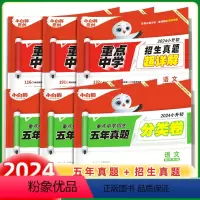 6本:语数英[分类卷+招生真题] 小学升初中 [正版]2024万唯星空分类卷小升初五年真题分类卷语文数学英语重点中学招生