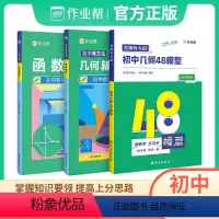 [3本]几何48模型+辅助线+函数 [正版]2024新版初中几何48模型名师有大招中考数学辅助线函数压轴题解题方法与
