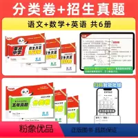 ⭐6本[语数英]分类卷+招生真题 小学通用 [正版]2025版星空小升初分类卷真题卷重点中学招生五年真题分类语文数学英语