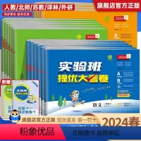 [人教语文+人教数学+人教英语]3本 三年级下 [正版]2024春实验班提优大考卷一二三四五六年级上册下册语文数学英语人