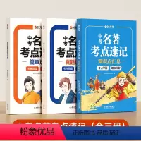 中考名著考点速记(全3本) 初中通用 [正版]2024中考名著导读考点精练初中七八九年级名著知识点汇总篇章选读真题训练细